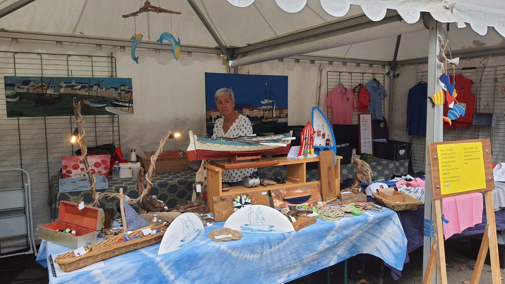 Stand produits dérivés